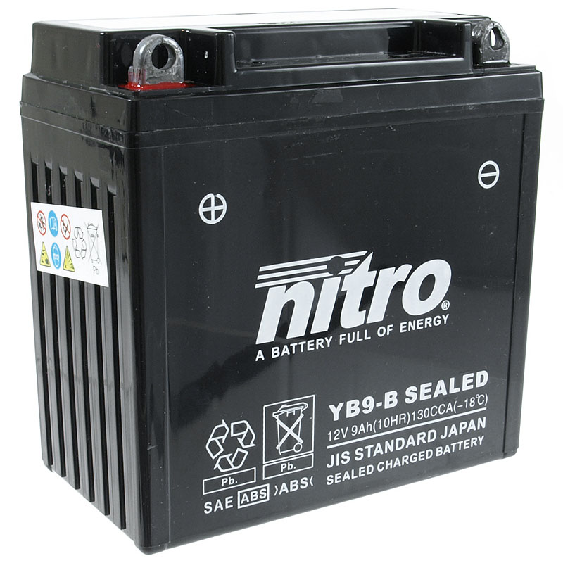 Nitro Batteri (YB9-B SEALED)