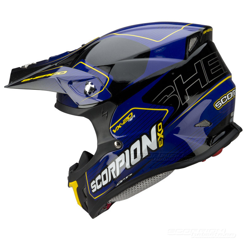 Scorpion VX-20 Crosshjlm MX/Race (Sherco) Limited Edition, Bl