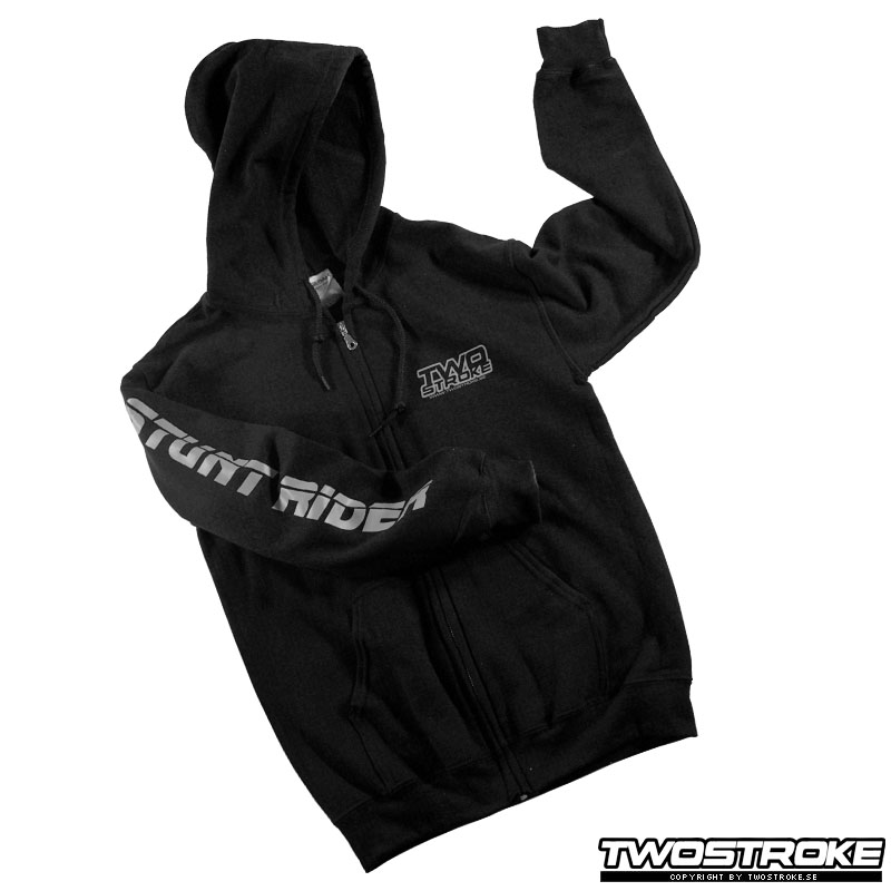TSR Zip hoodie (Stunt Rider) Bk, Gray