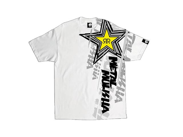 Metal Mulisha T-shirt ( Rockstar Storm) Vit