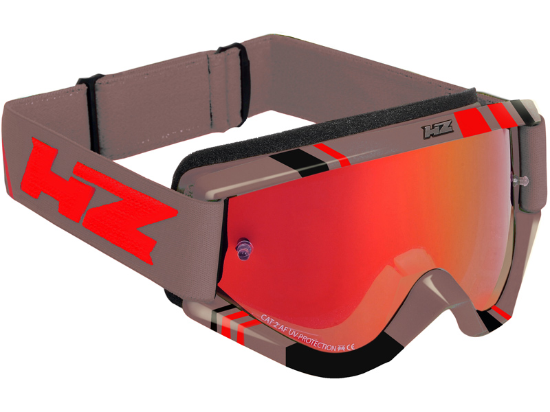 HZ Goggles (Loud) Grey/Red