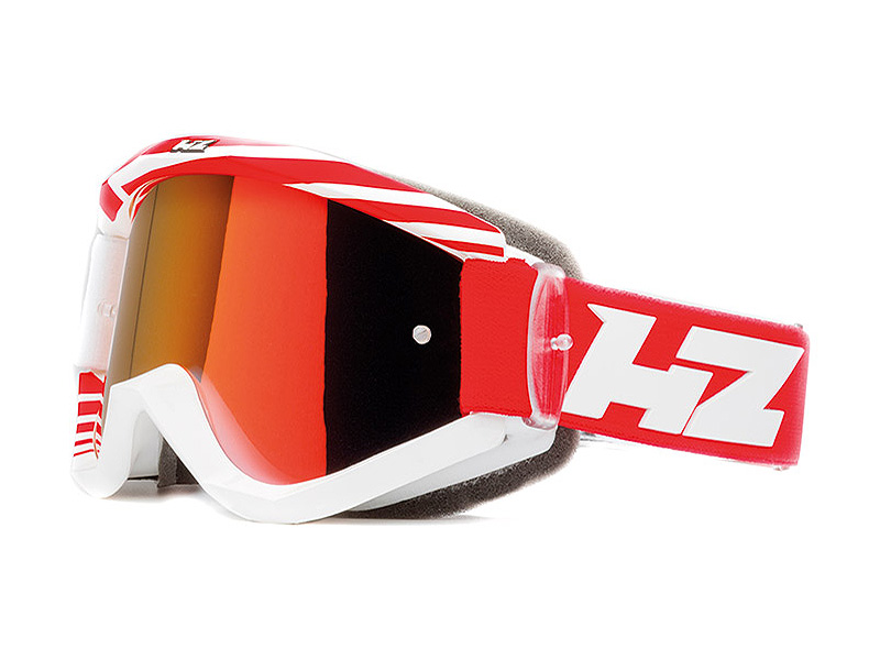 HZ Goggles (Stealth) White/Red