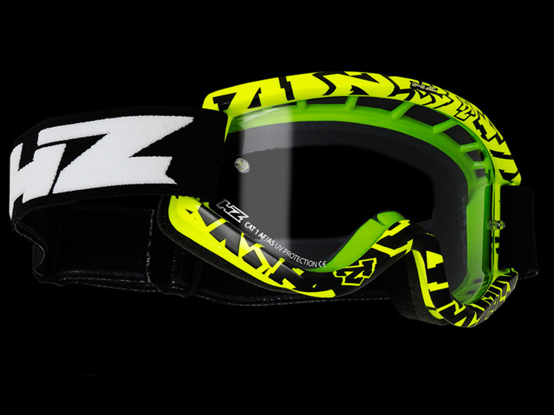 HZ Goggles (Racing) Black/Yellow