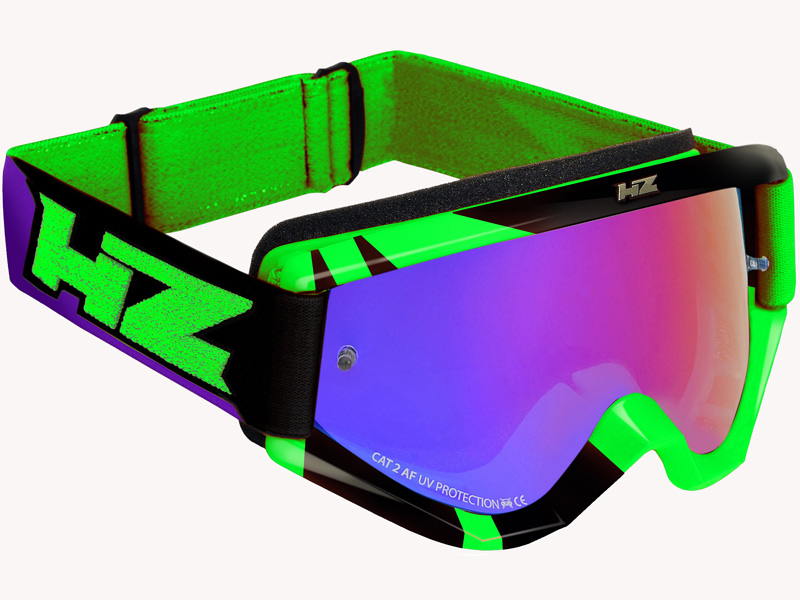 HZ Goggles (Ray) Green/Purple
