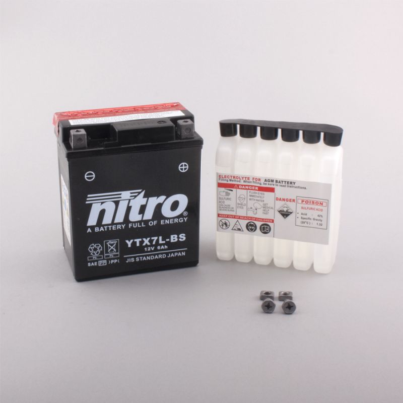 Nitro Batteri (YTX7L-BS)