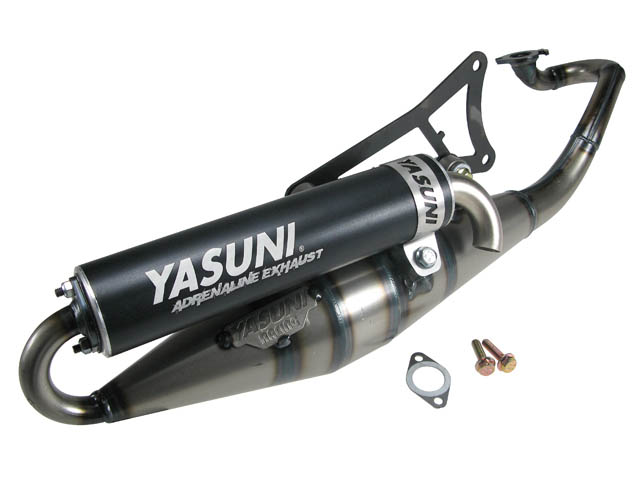 Yasuni Avgassystem (Scooter Z) - Black