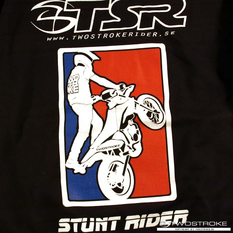 TSR Hoodie (Stunt Rider) Cross/SM, BK