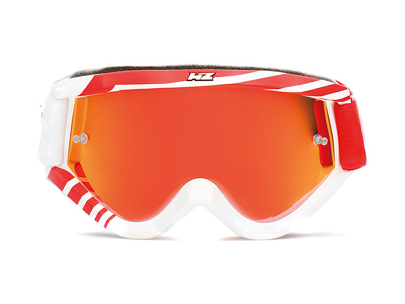 HZ Goggles (Stealth) White/Red