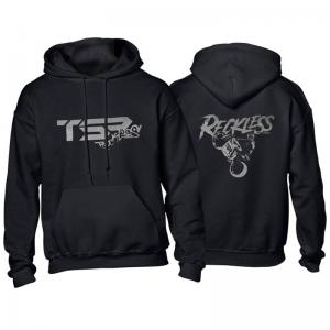 TSR Hoodie (TSR Reckless) Svart, Grå