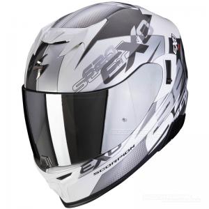 Scorpion EXO-520 Integralhjälm (Cover) Vit, Silver