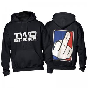 TSR Hoodie (Finger) Svart