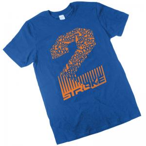 TSR T-Shirt (2Stroke logo) Blå, Orange
