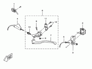 Yamaha Justerskruv (1D4F632210)