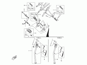 Yamaha Bromspedal (1D4F72110000)