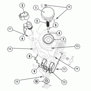 Baotian Sprängskiss - Förgasare 139QMA/QMB