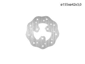 NG Brakes Bromsskiva (Fram) Ludix