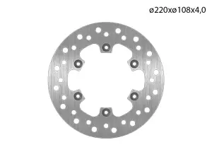 NG Brakes Bromsskiva (Fram) 220mm