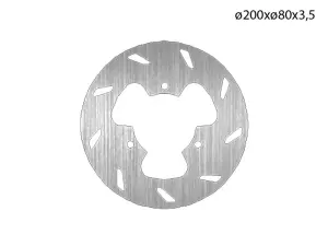NG Brakes Bromsskiva (Bak) 200mm