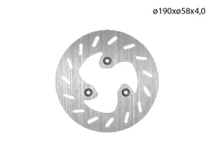 NG Brakes Bromsskiva 190mm