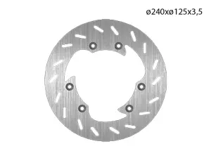 NG Brakes Bromsskiva (H&ouml;ger Fram)