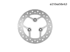 NG Brakes Bromsskiva (Fram)