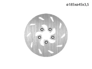 NG Brakes Bromsskiva (Bak)