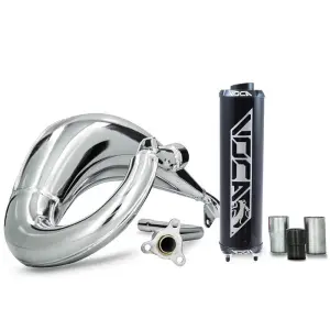 Voca Avgassystem (Cross Chromed)