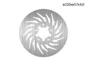 NG Brakes Bromsskiva (Bak) 220mm