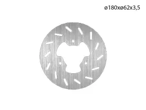 NG Brakes Bromsskiva (Bak) 180mm