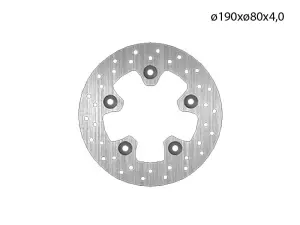 NG Brakes Bromsskiva (SYM) 190mm