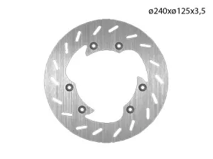NG Brakes Bromsskiva (V&auml;nster Fram)