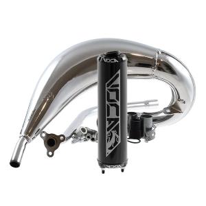 Voca Avgassystem (Cross Chromed) Svart