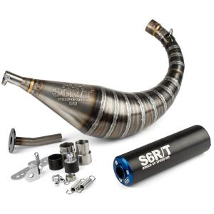 Stage6 Avgassystem (R/T 70-80cc) - AM6 - Bl&aring;/Svart
