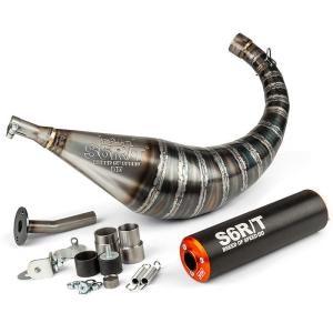 Stage6 Avgassystem (R/T 70-80cc) - AM6 - Orange/Svart