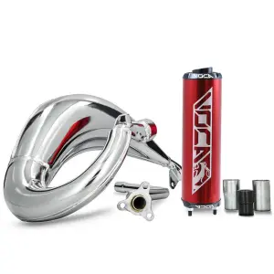 Voca Avgassystem (Cross Chromed)