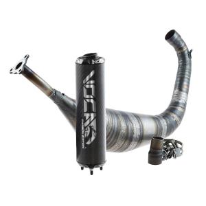 Voca Avgassystem (Carbon) 80cc - AM6 - Svart