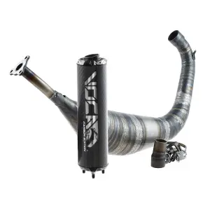 Voca Avgassystem (Carbon) 80cc - AM6 - Svart