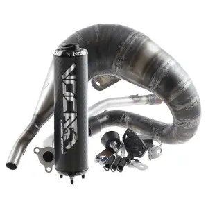 Voca Avgassystem (Cross Carbon) 80-90cc - Svart