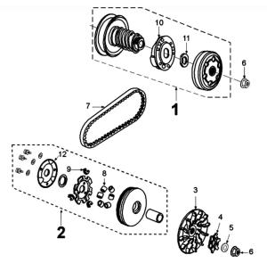 Peugeot Sprängskiss - Drivpaket