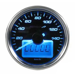 Koso Hastighetsmätare (D55, Black) 160km/h