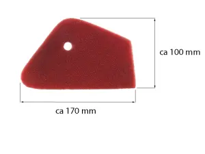 Maxwell Luftfilter (Insatsfilter) Tomos