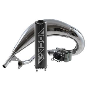Voca Avgassystem (Chromed) Beta - Svart