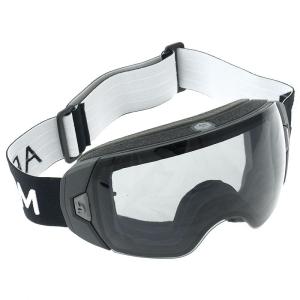 Abom Imfria skoterglas&ouml;gon Goggles (Heet) Xray Grey, Svart/Vit