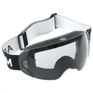 Abom Imfria skoterglas&ouml;gon Goggles (Heet) Xray Grey, Svart/Vit