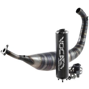 Voca Avgassystem (Carbon) 80cc - DER/PIA - Svart