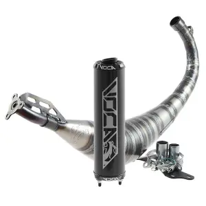 Voca Avgassystem (Rookie) Fantic - Svart