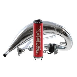 Voca Avgassystem (Cross Chromed) Rieju - R&ouml;d
