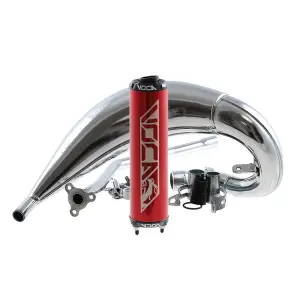 Voca Avgassystem (Cross Chromed) Rieju - R&ouml;d