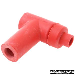Motoforce Tändhatt (90° Gummi - Röd)
