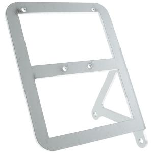 Opticparts Regskyltshållare (Motorblock) - Aluminium